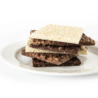 Rice and milk chocolate pave - Couleur chocolat 65g