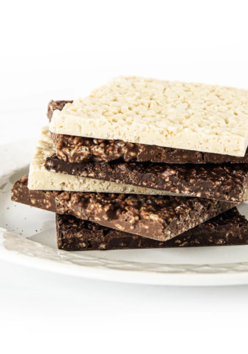 Rice and milk chocolate pave - Couleur chocolat 65g 