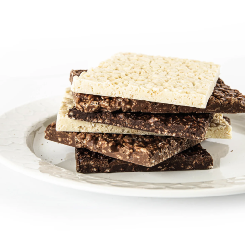 Pavé de riz et chocolat au lait - Couleur chocolat 65g 