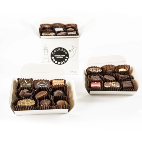 Boxes of chocolate bites (27 units) - Couleur Chocolat 270g 