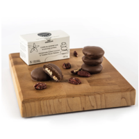 Milk Chocolate Pebbles with Salted Caramel and Pecans - Couleur Chocolat 130g