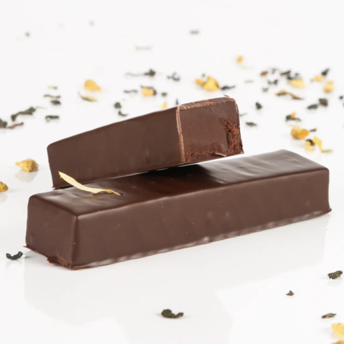 Barre au chocolat noir et ganache thé chai - Couleur chocolat 60g 