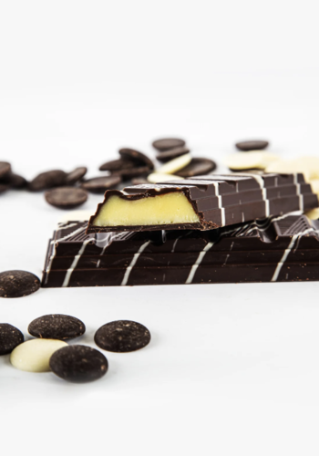 Barre au chocolat noir et au fruit de la passion - Couleur chocolat 50g 