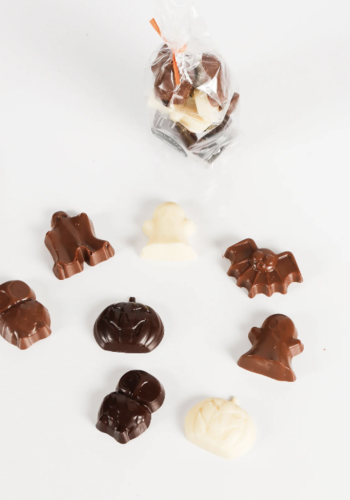 Bouchées en chocolat d'Halloween - Couleur chocolat 75g 