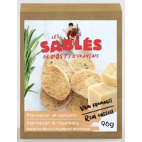 Parmesan and rosemary biscuits - Les Sablé de L'Osti D'Français 96g