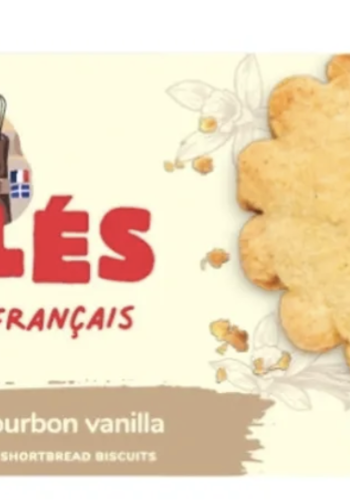 Pure butter bourbon vanilla shortbread - Les Sablé de L'Osti D'Français 200g 