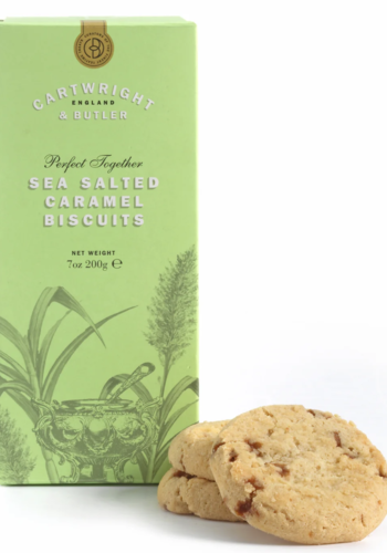Sea Salted Caramel Biscuits - Cartwright & Butler 200g 