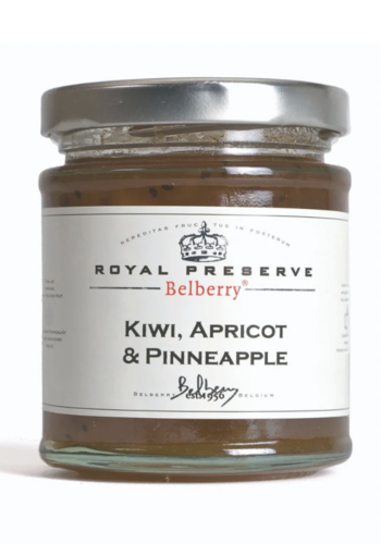 Kiwi, Apricot and Pinneapple Jam - Belberry 215g 