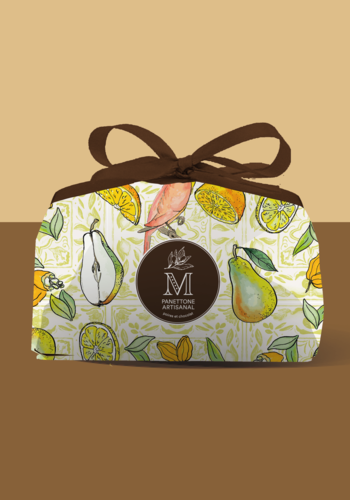 Panettone poire et chocolat - Les Passions de Manon 1kg 