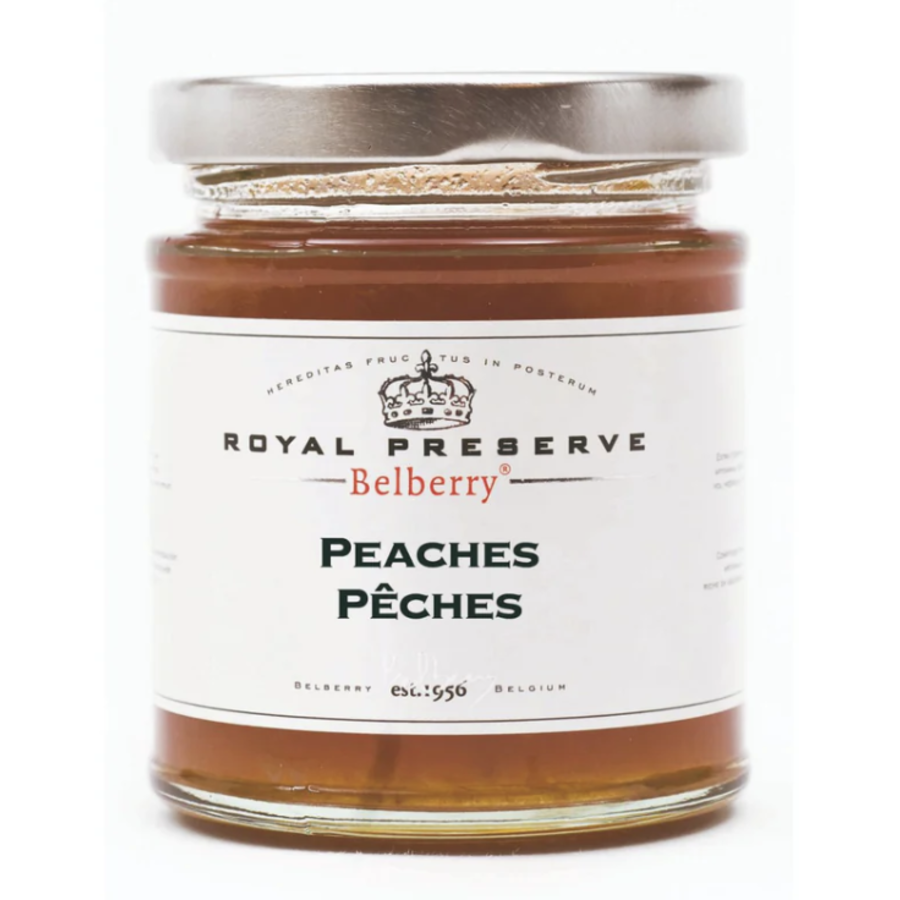Confiture de pêches- Belberry 215g