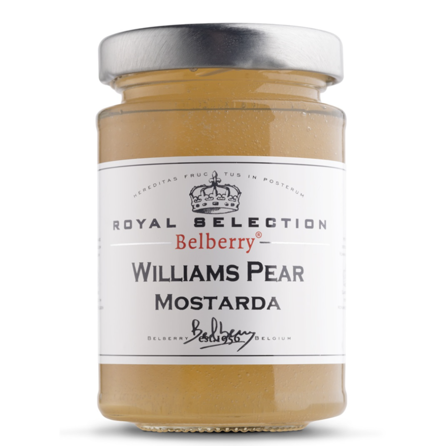 Williams Pear Mostarda - Belberry 120g