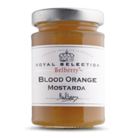 Mostarda aux oranges sanguines - Belberry 110ml aux oranges sanguines- Belberry 110ml