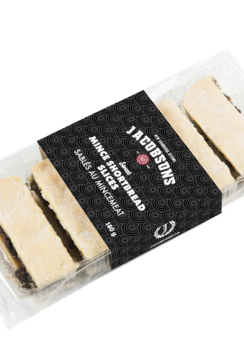 Mince Shortbread Slice - Jacobsons 180g 