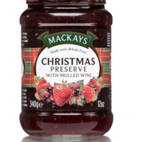 Christmas Preserve With Mulled Wine - Mackays 340g 