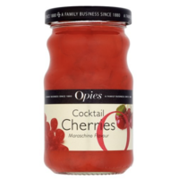 Cerises à cocktail au marasquin - Opies 200g