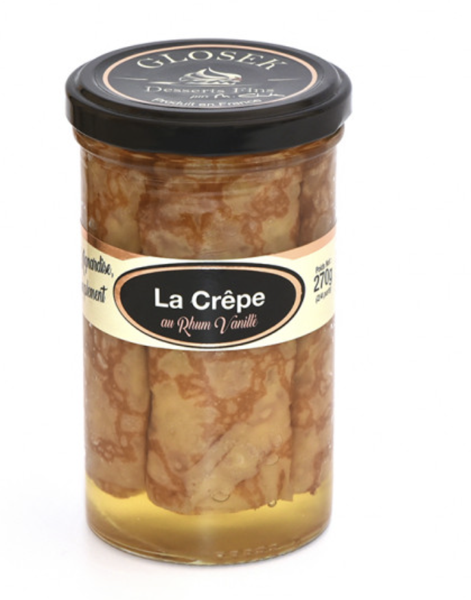 Crêpes au rhum et vanille - Glosek 270g - Les Passions de Manon