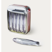 Tin of sardines in milk chocolate - Michel Cluizel 75g