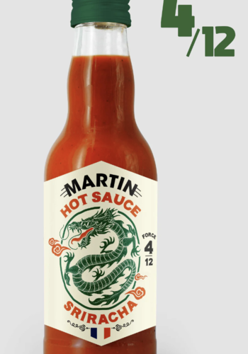 Sriracha sauce 4/12 - Maison Martin 200g 
