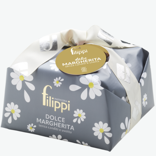 Panettone Dolce Margherita (sans fruit confits) - Filippi 750g 