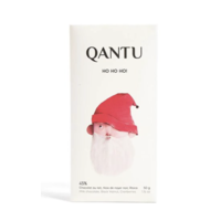 Milk chocolate bar “HO HO HO!” » - Qantu 50g