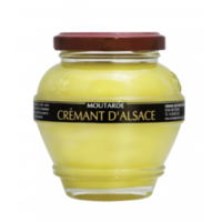 Moutarde Crémant d'Alsace- Domaine des Terres Rouges 200g
