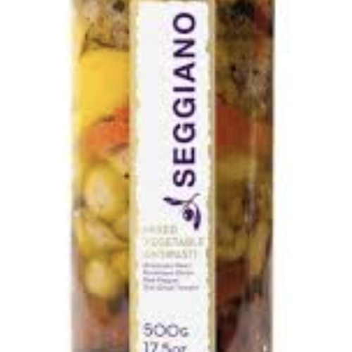 Grilled Vegetables Antipasti - Seggiano 500g 