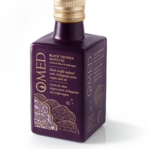 Huile d'olive aromatisée à la truffe noire - O-Med 250ml 