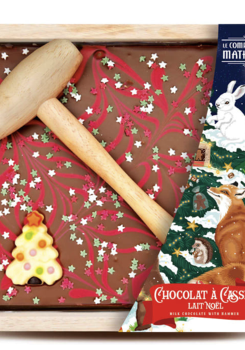 Chocolat au lait de Noël à casser - Le comptoir de Mathilde 350g 