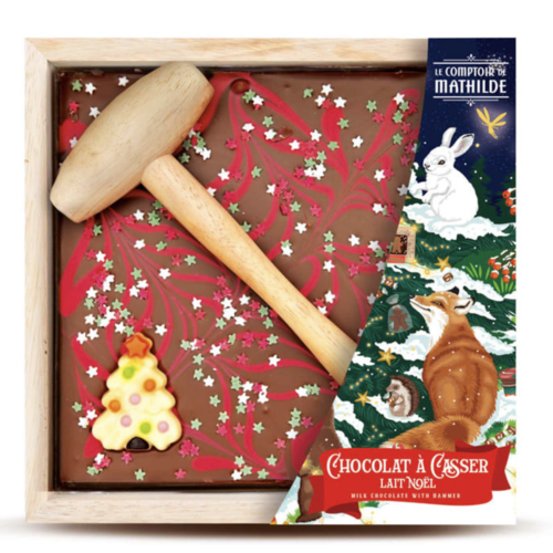 Christmas Milk Chocolate to Break - Le comptoir de Mathilde 350g 