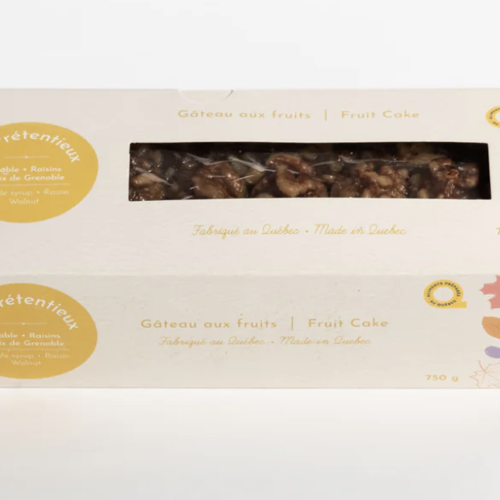 Fruit cake “Le Prétentieux” (alcohol-free) - Toque et Tablier 750g 