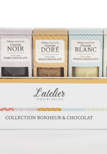 “Happiness and Chocolate” box - Toque et Tablier 5 x35g 