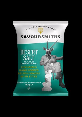 Desert salt and vinegar chips- Savoursmiths 150g 