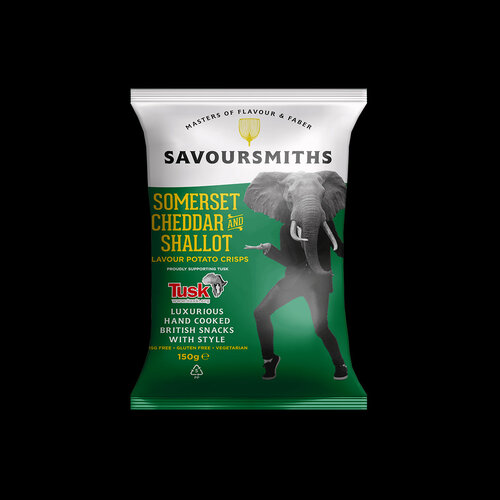 Chips fromage cheddard et échalotte - Savoursmiths  150g 