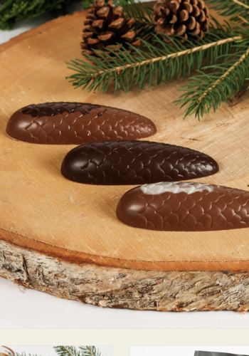 Cocotte chocolatée gourmande (saveurs variées) - Couleur Chocolat 30g 