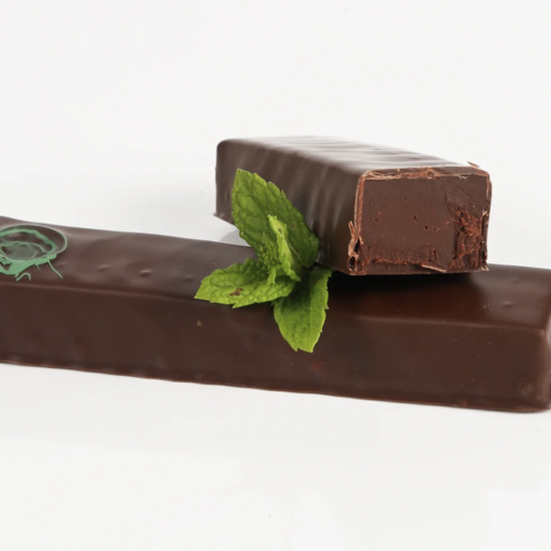 Peppermint Ganache Bar - Chocolate Color 60g 
