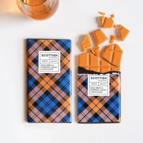 Iron Brew Chocolate with Popping Candy - Quirky Chocolate 100g 