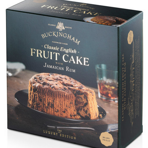 Fruit cake with jamaican rum- Buckingham 280g 