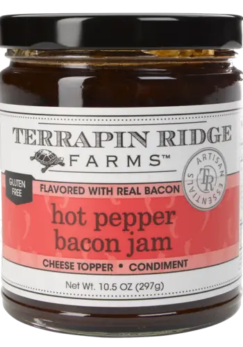 Confiture de bacon aux piments forts  - Terrapin Ridge Farms 280ml 