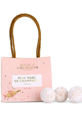 Mini handbag pink truffles marc de champagne - House of Dorchester 45 g 