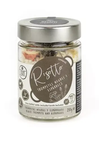 Risotto trompettes de mort et asperges- Botanic & Fruit 210g 