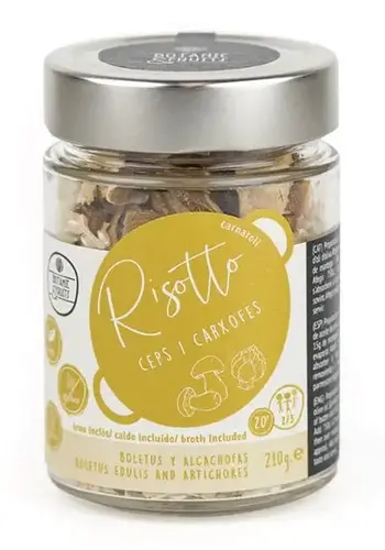 Risotto champignons et artichauts - Botanic & Fruit 210g 