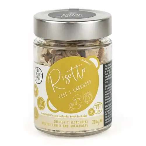 Risotto mushrooms and artichokes - Botanic & Fruit 210g 