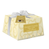 Panettone without candied fruits with sultanas and eggnot cream - Corsini 1kg