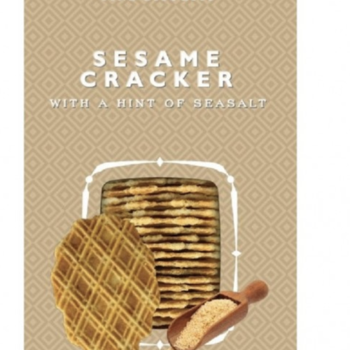 Sesame Cracker with a hint of Seasalt - Verdujn's Fine Biscuit 75g 