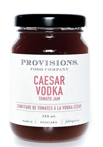 Confiture de tomates à la vodka césar- Provisions Food Company 125ml 