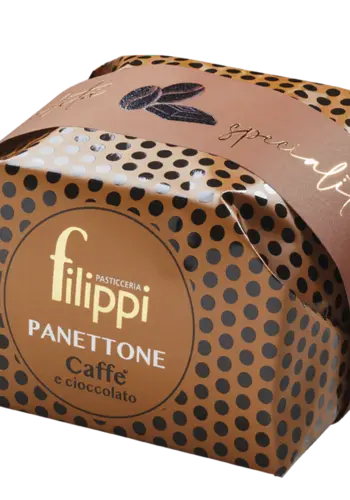 Panettone café et chocolat - Filippi 1kg 