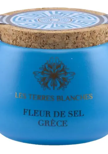 Fleur de sel Grèce Santorin - Les Terres Blanches 80g 