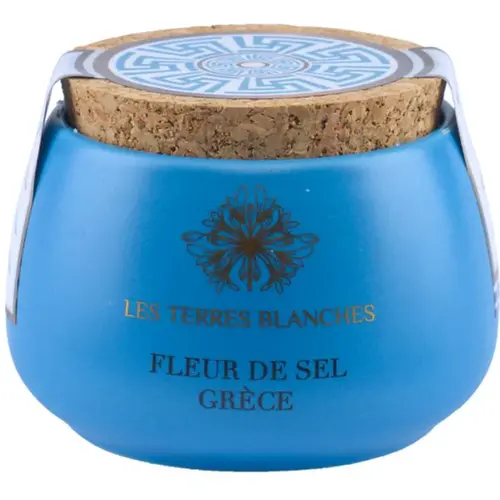 Fleur de sel Grèce Santorin - Les Terres Blanches 80g 
