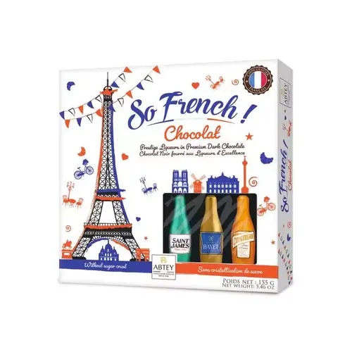 Boîte de chocolat à la liqueur- So French 155g 