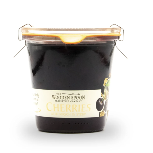 Cherries in syrup with kirsch - The Wooden Spoon 300g 